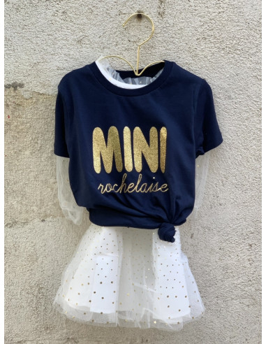 T-shirt *Mini rochelaise  * marine +...