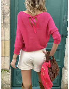 Pull * Rosy  * -  paillette...