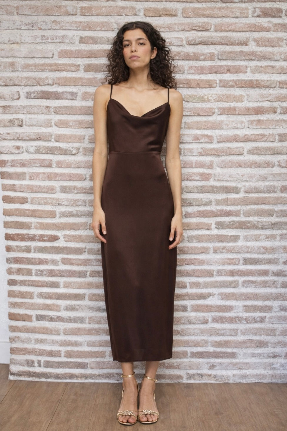 Robe satinée * Ravenna *