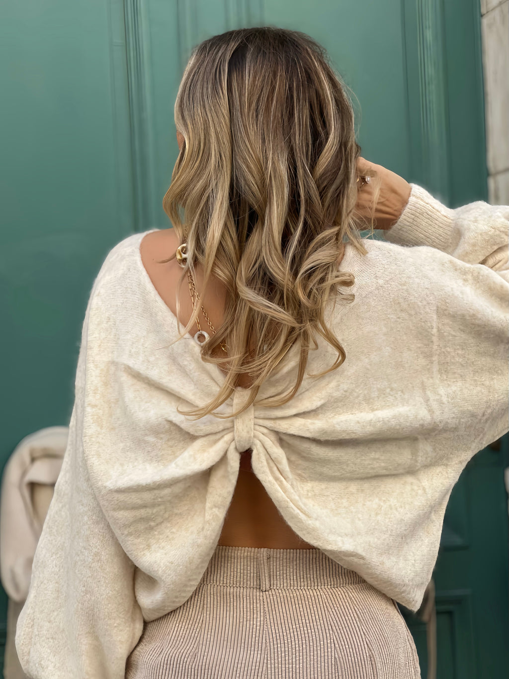 Pull dos- nus OLYMPE