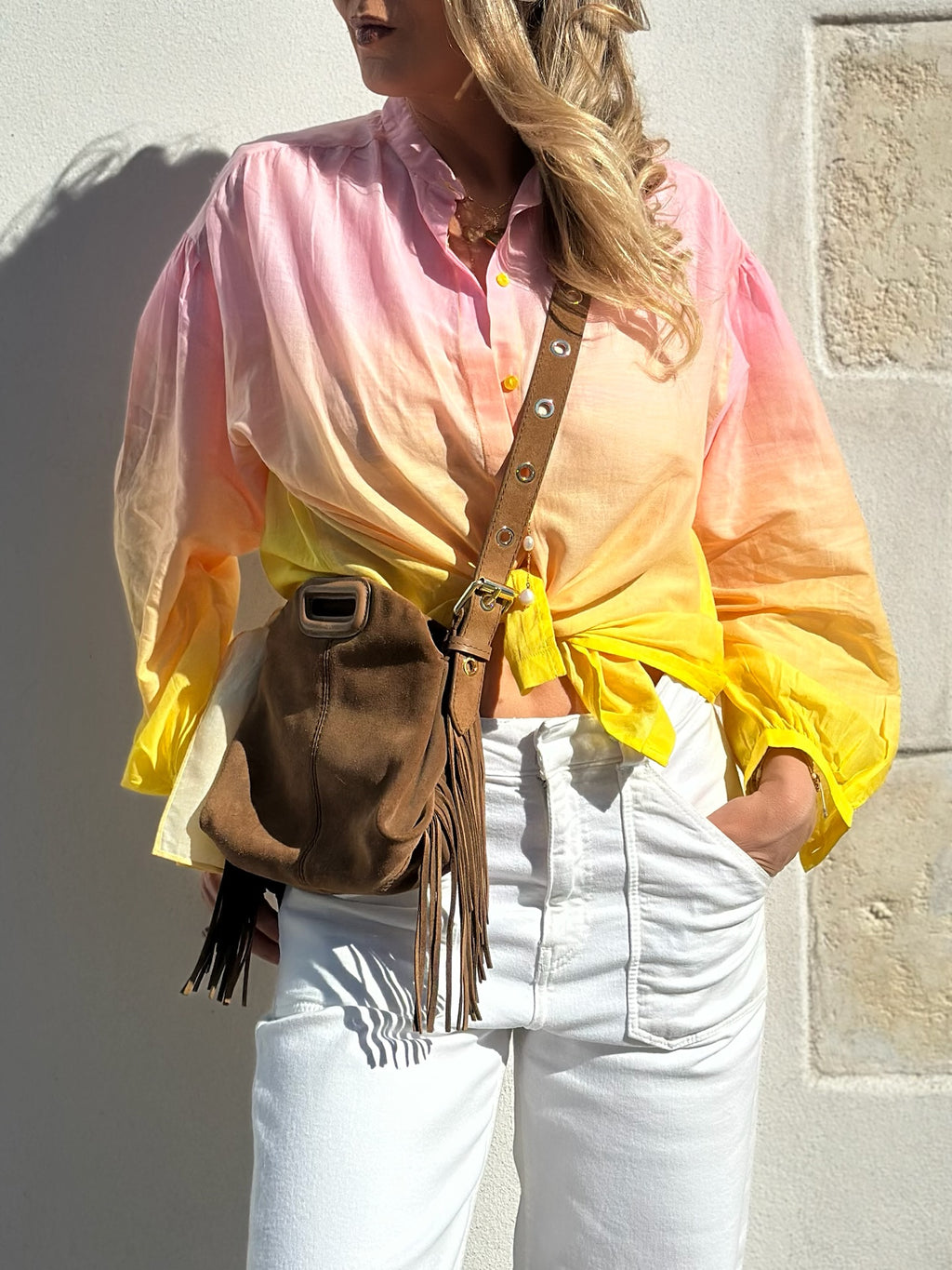 Blouse dégradée des couleurs * Bibiane *