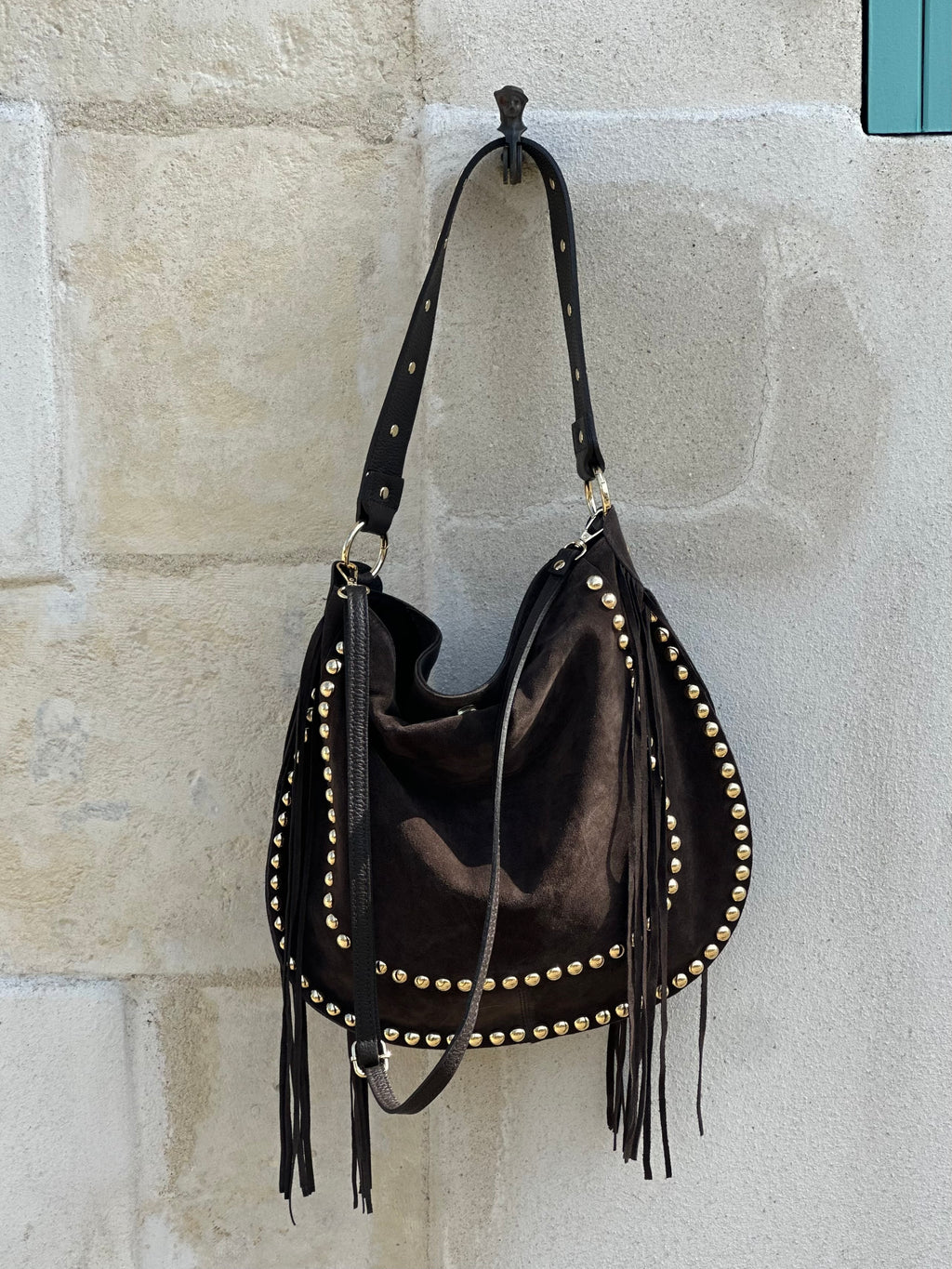 Sac à bandoulière en cuir BOHÈME