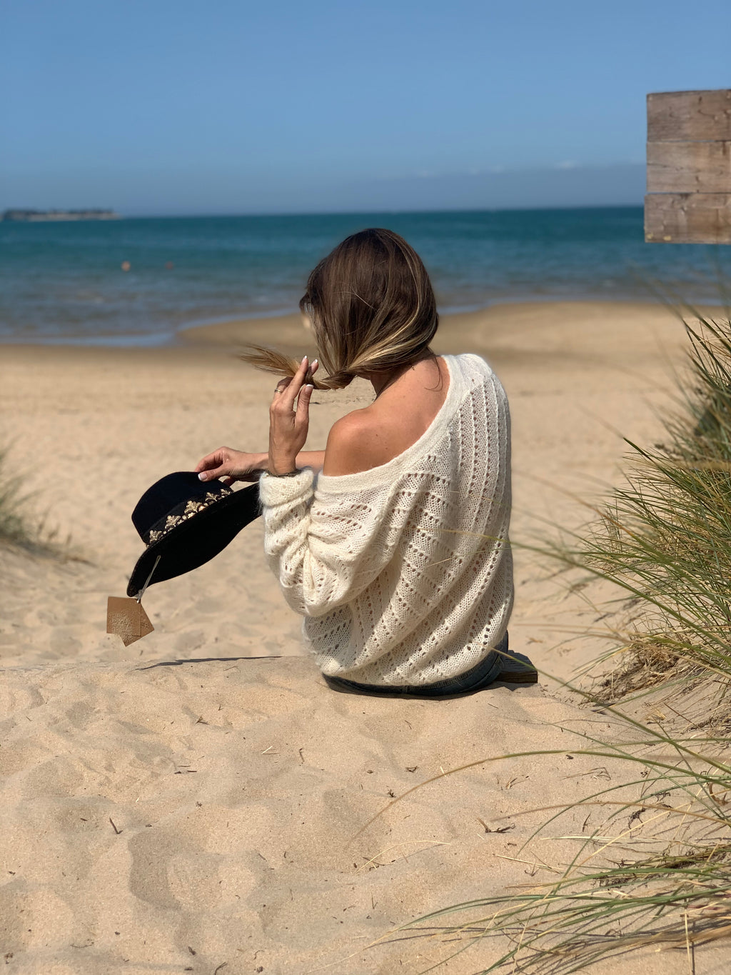 Gilet ajouré LOU