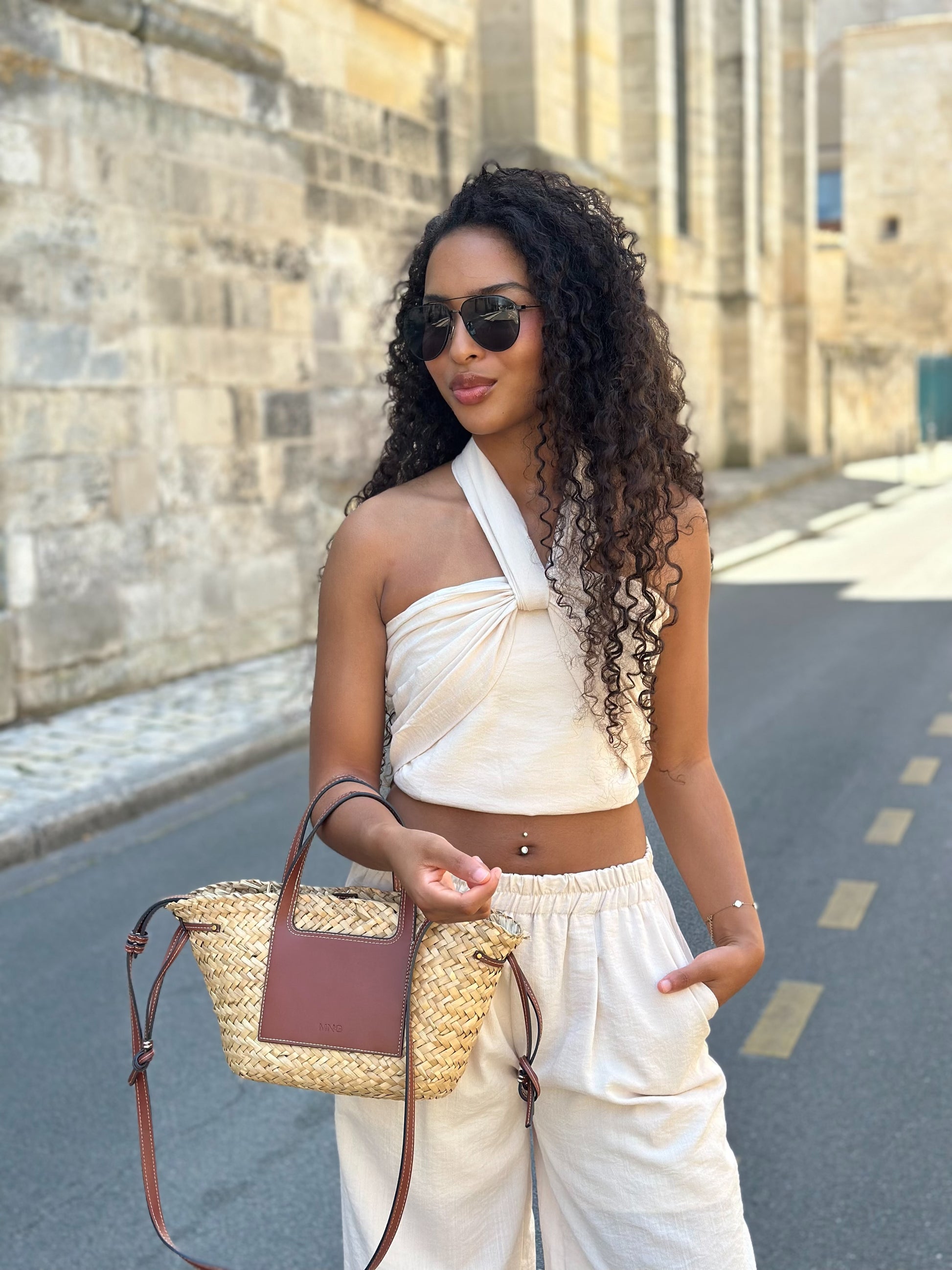 Ensemble bustier + pantalon * Bianca *