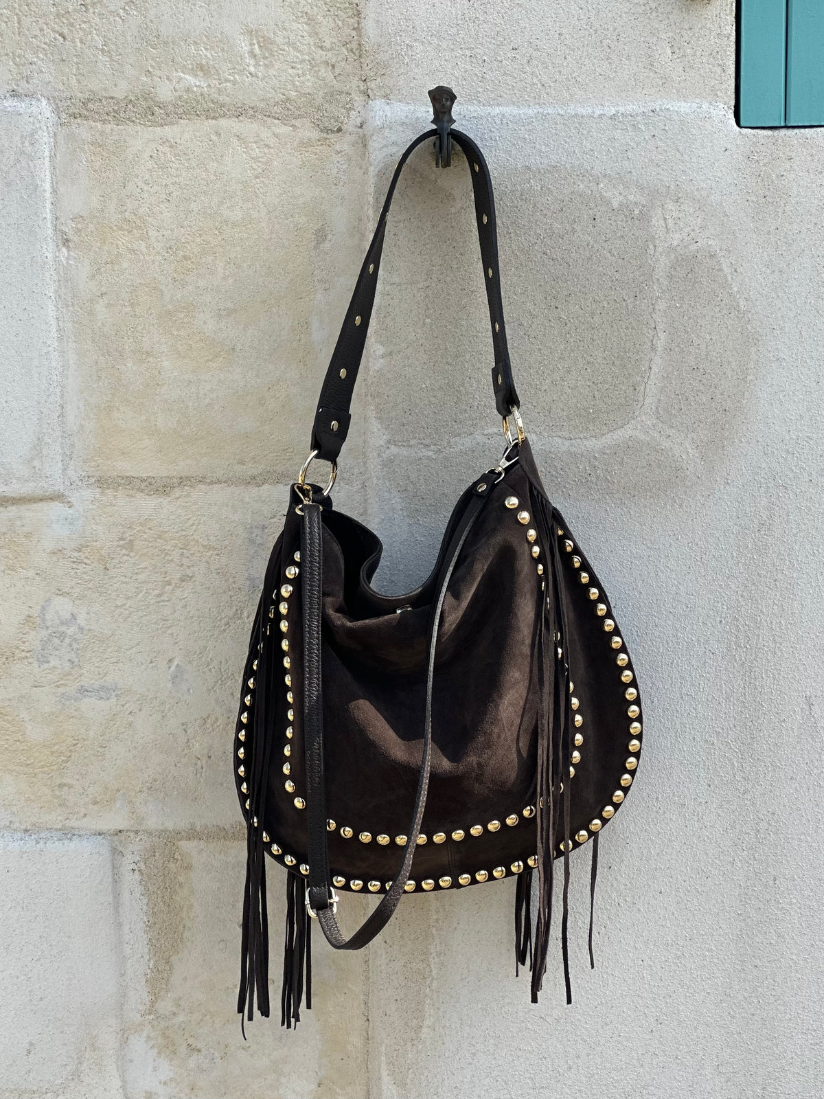 Sac à bandoulière en cuir BOHÈME