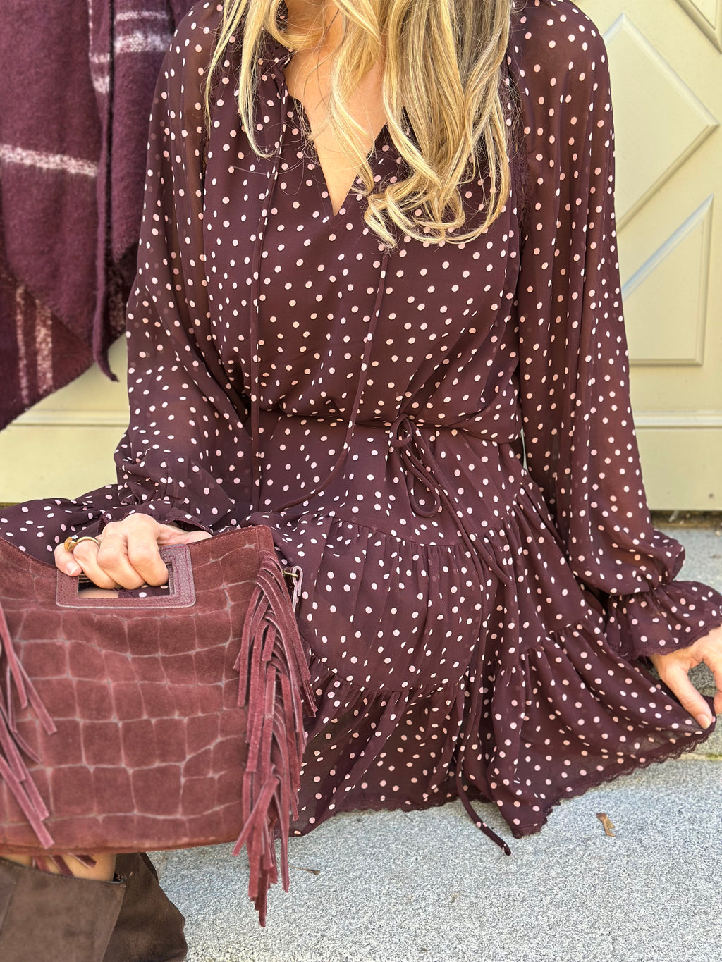 Robe fluide en voile ILONA
