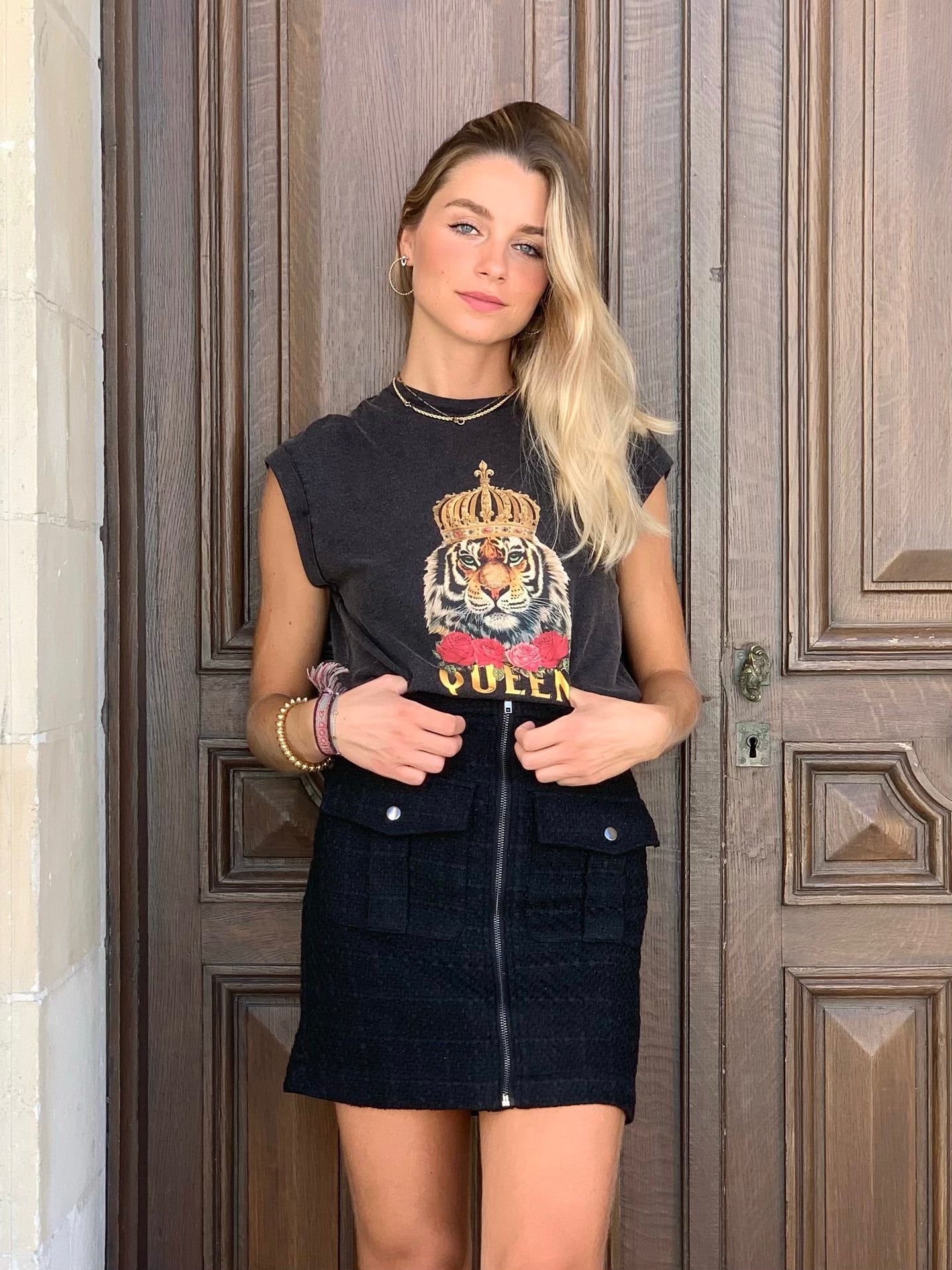 Jupe en tweed * Johnson *