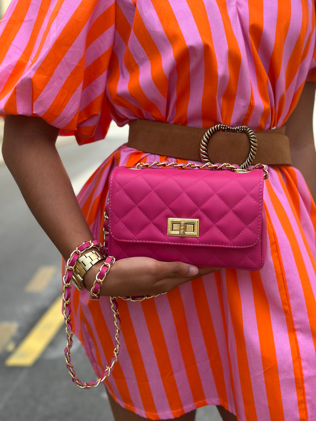 Sac matelassé * Kelly *