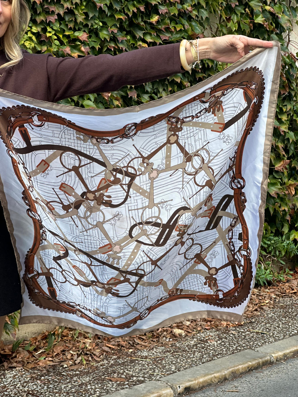 Foulard carré LAURENT