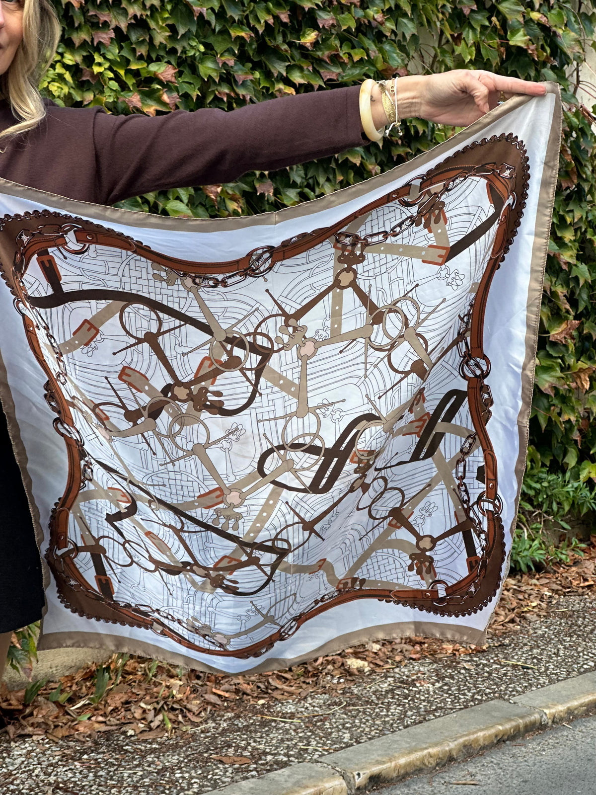 Foulard carré LAURENT