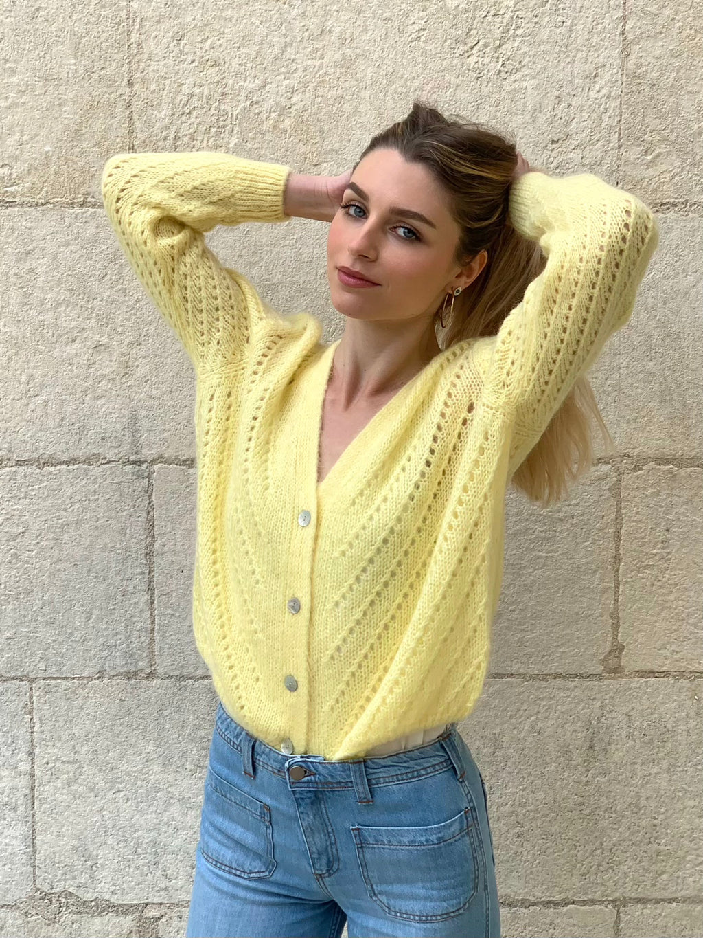 Gilet ajouré LOU