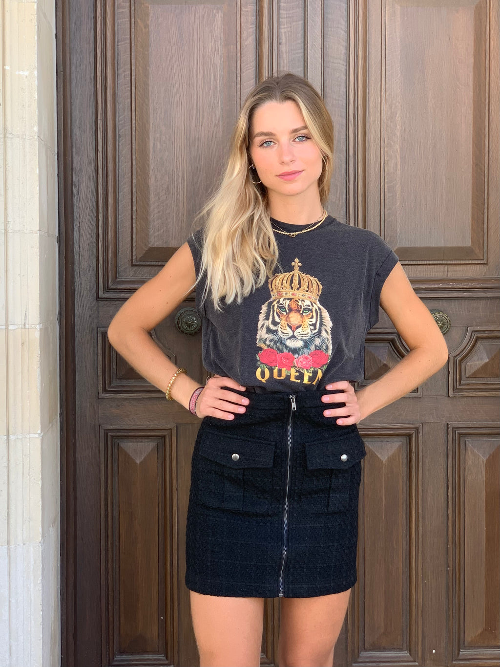 Jupe en tweed * Johnson *