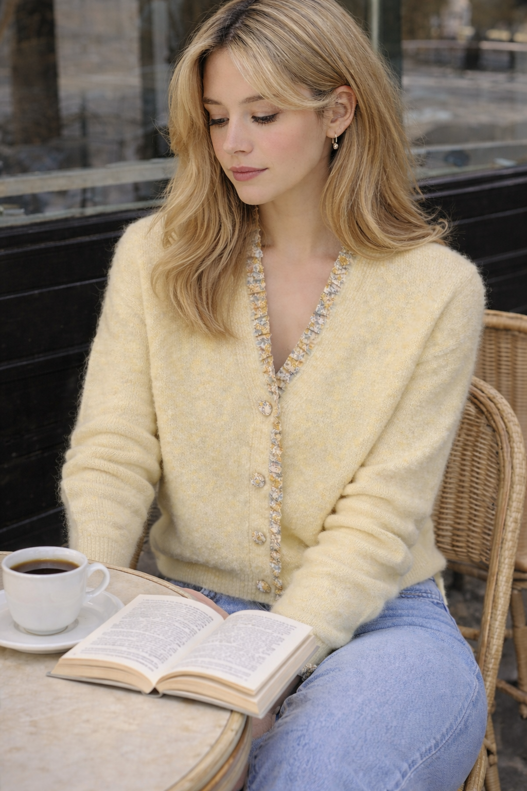 Gilet finitions liberty * Alice *