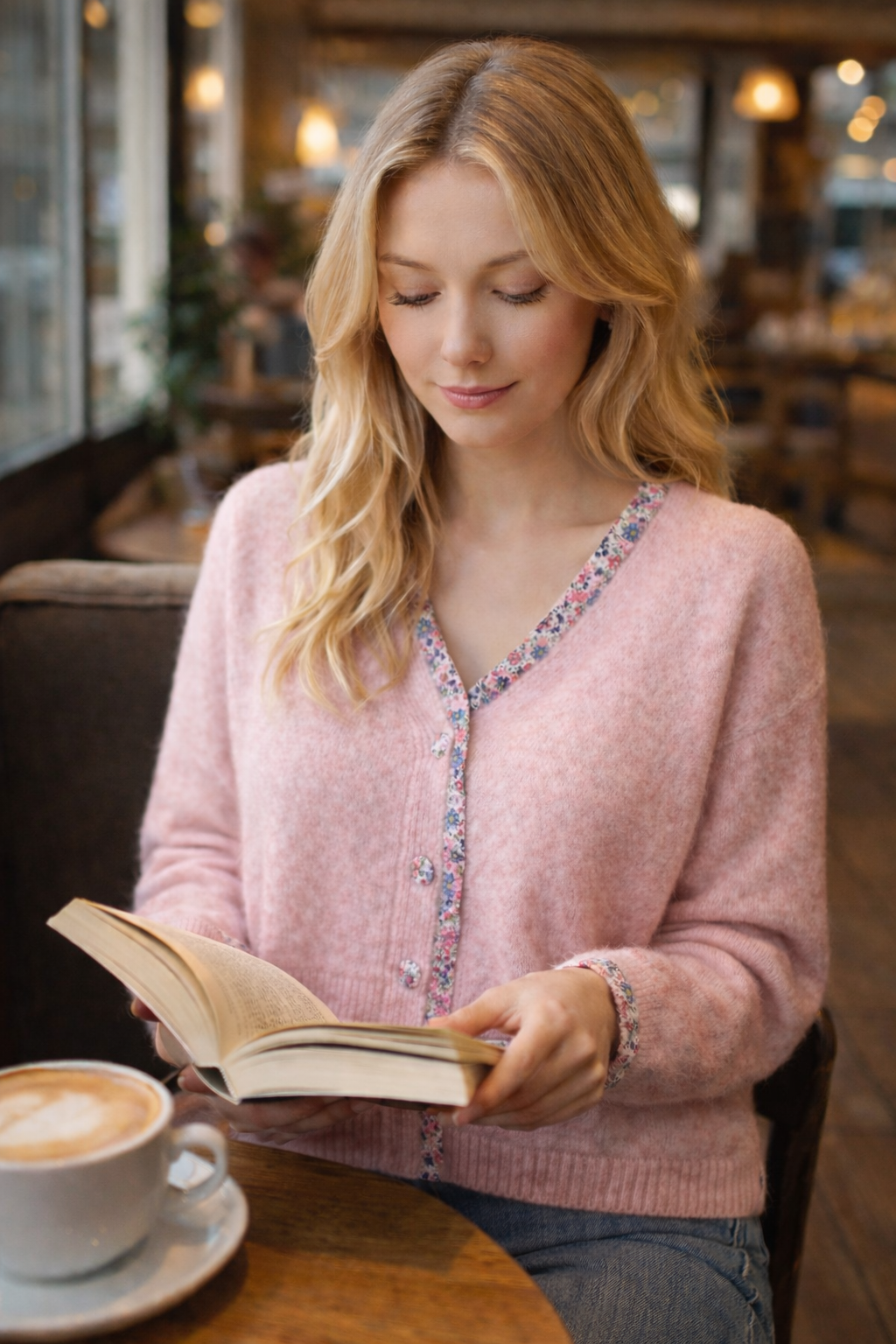 Gilet finitions liberty * Alice *