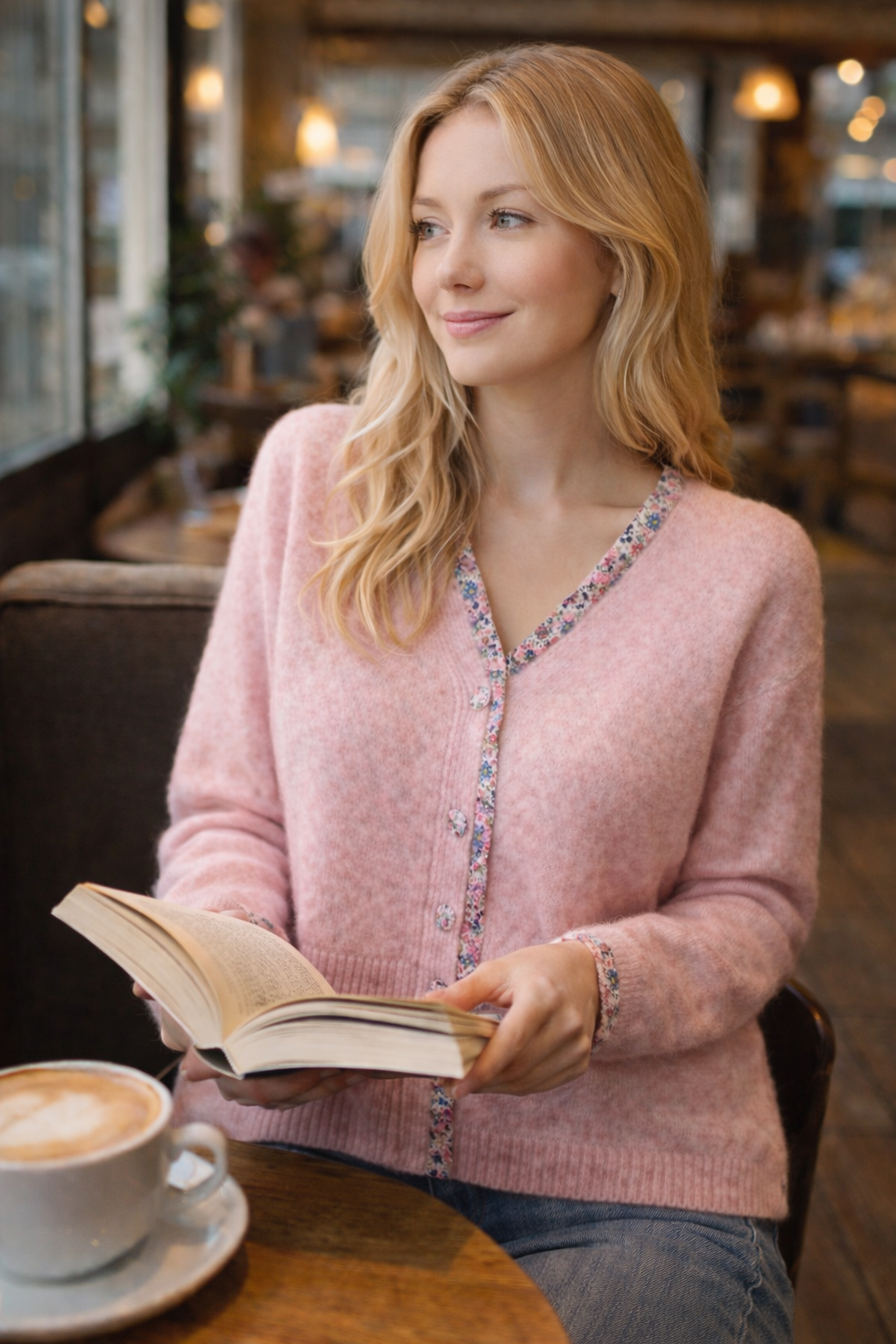 Gilet finitions liberty * Alice *