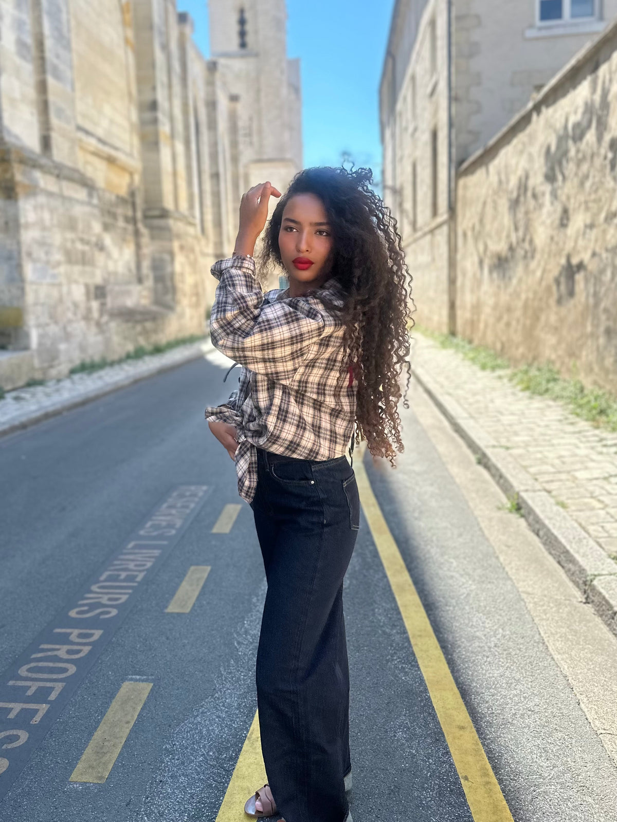 Jeans wide legs * Freya *