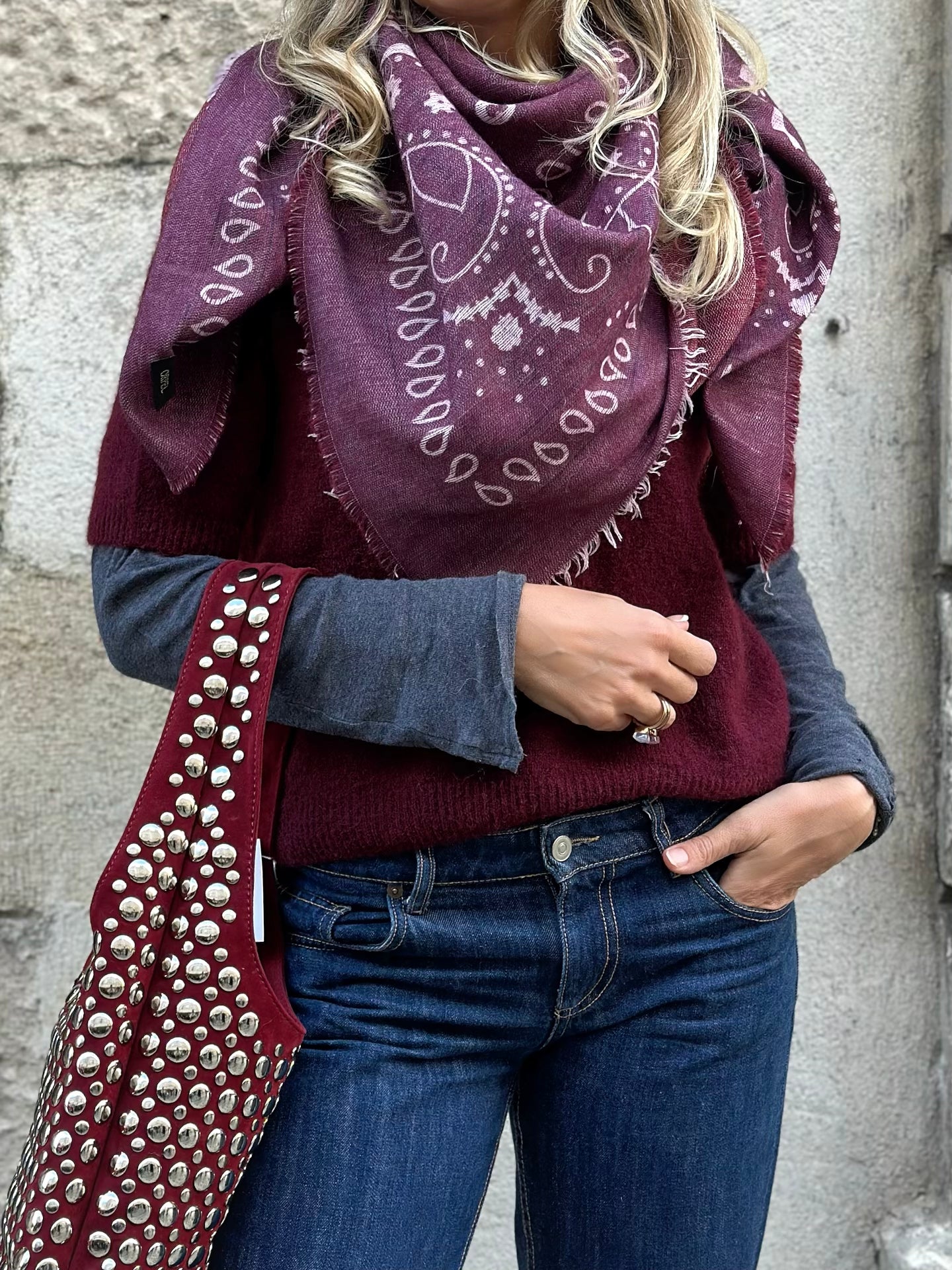 Grand carré bandana