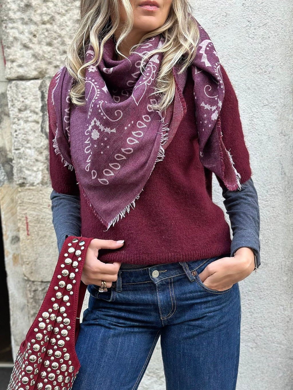 Grand carré bandana