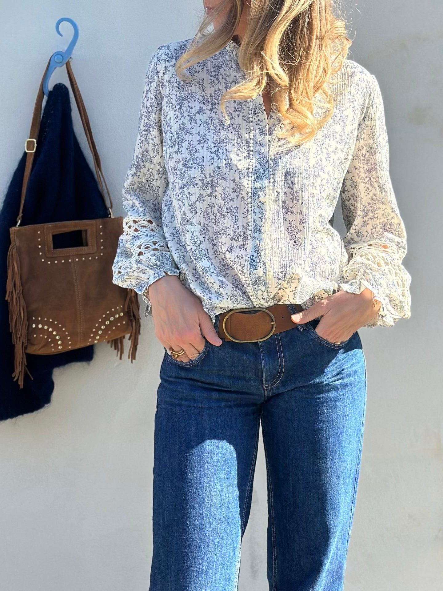 Blouse * Anna * imprimé fleurie