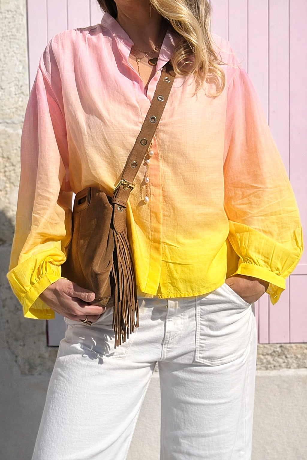 Blouse dégradée des couleurs * Bibiane *