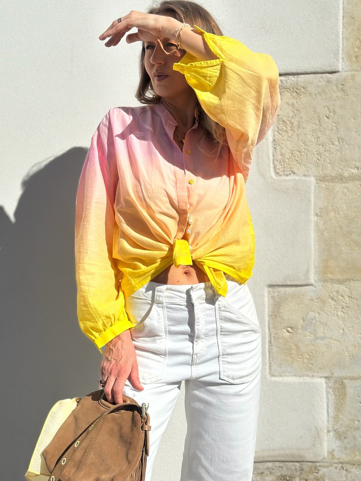 Blouse dégradée des couleurs * Bibiane *