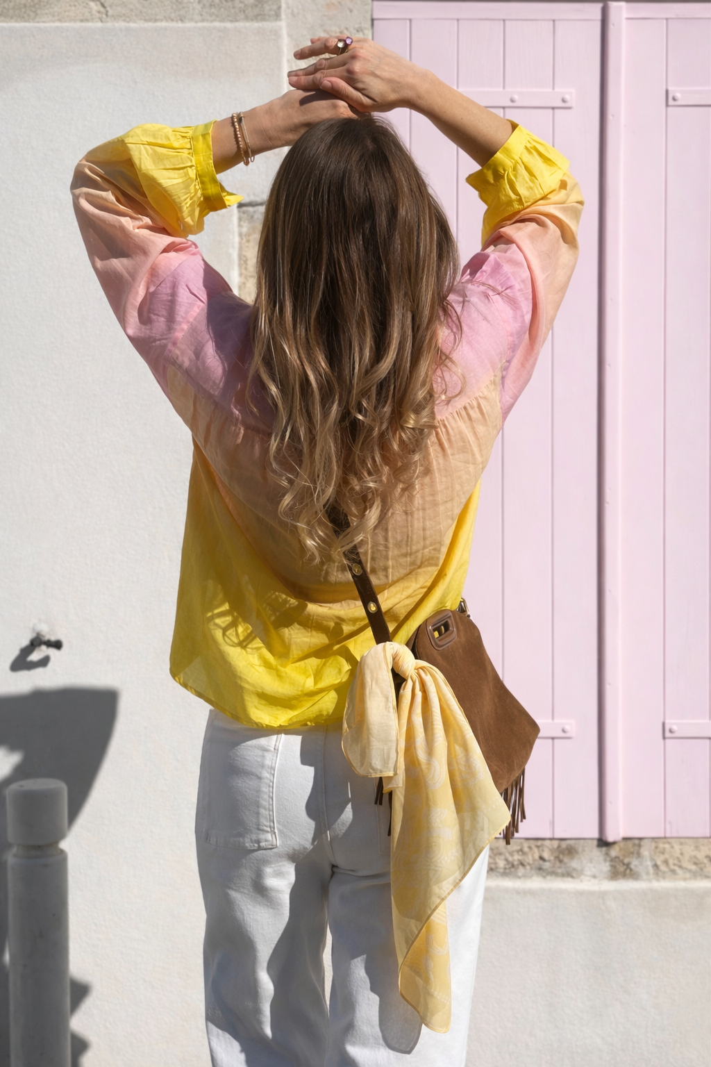 Blouse dégradée des couleurs * Bibiane *