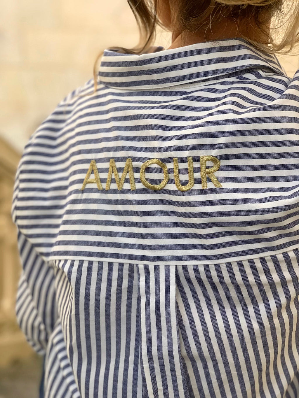 Chemise en coton * Amour * 🤍