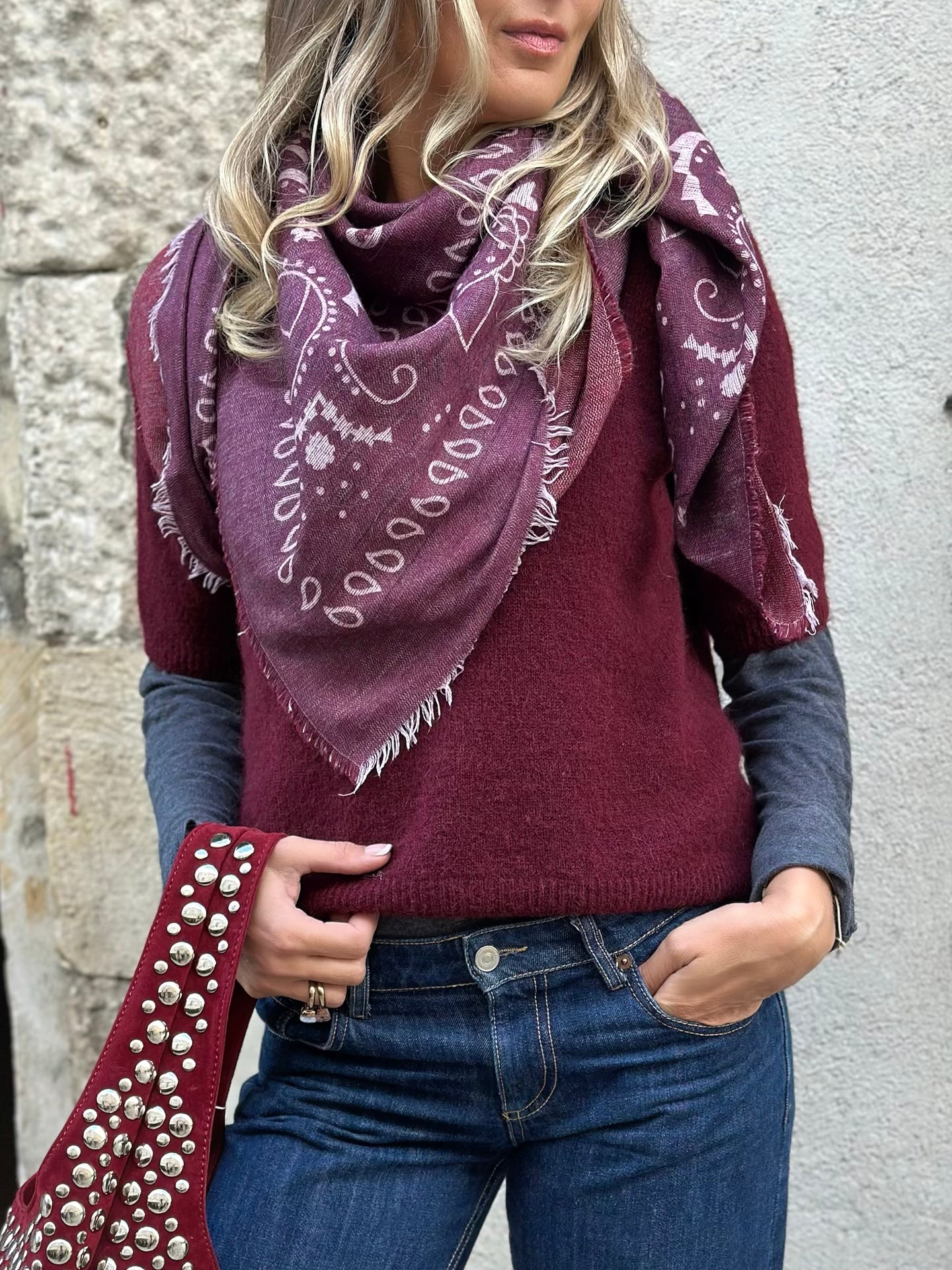 Grand carré bandana