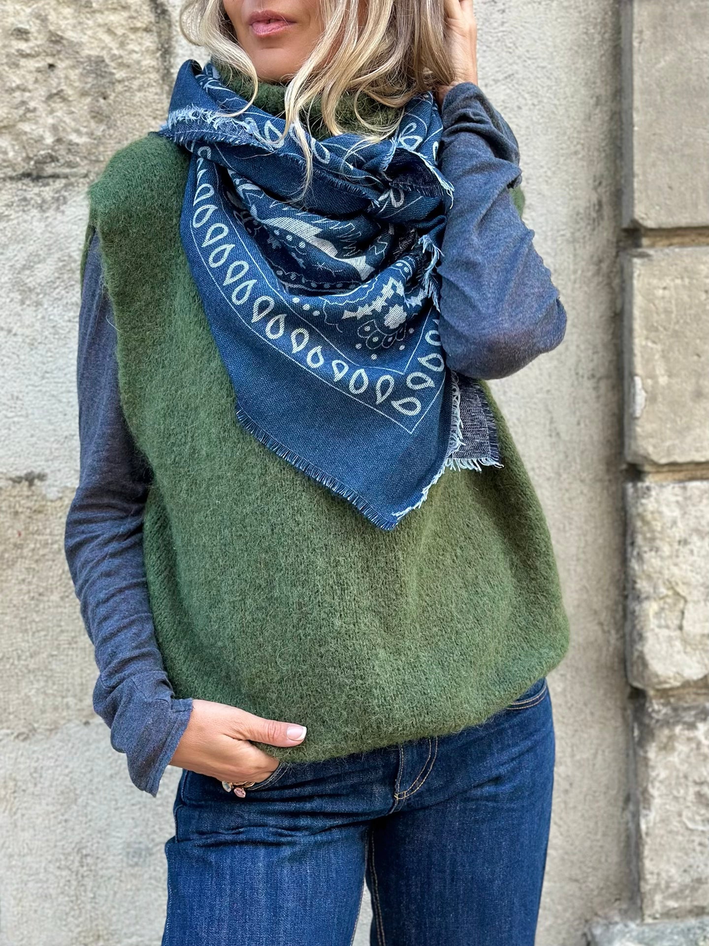 Grand carré bandana