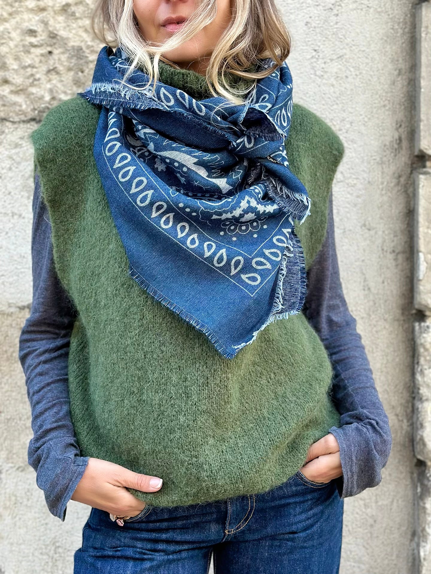 Grand carré bandana