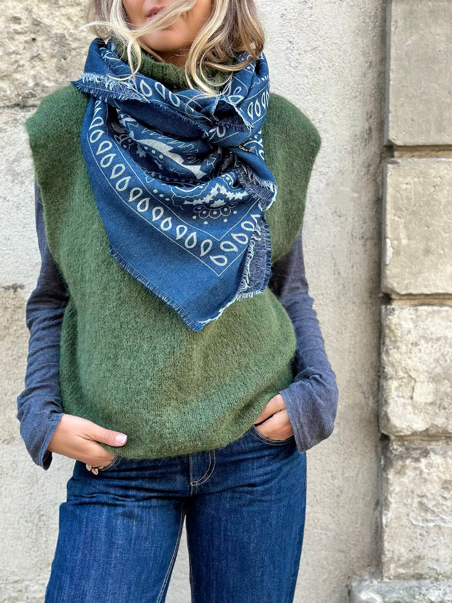 Grand carré bandana