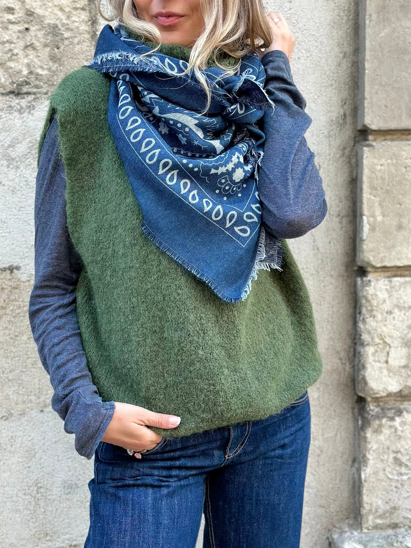 Grand carré bandana