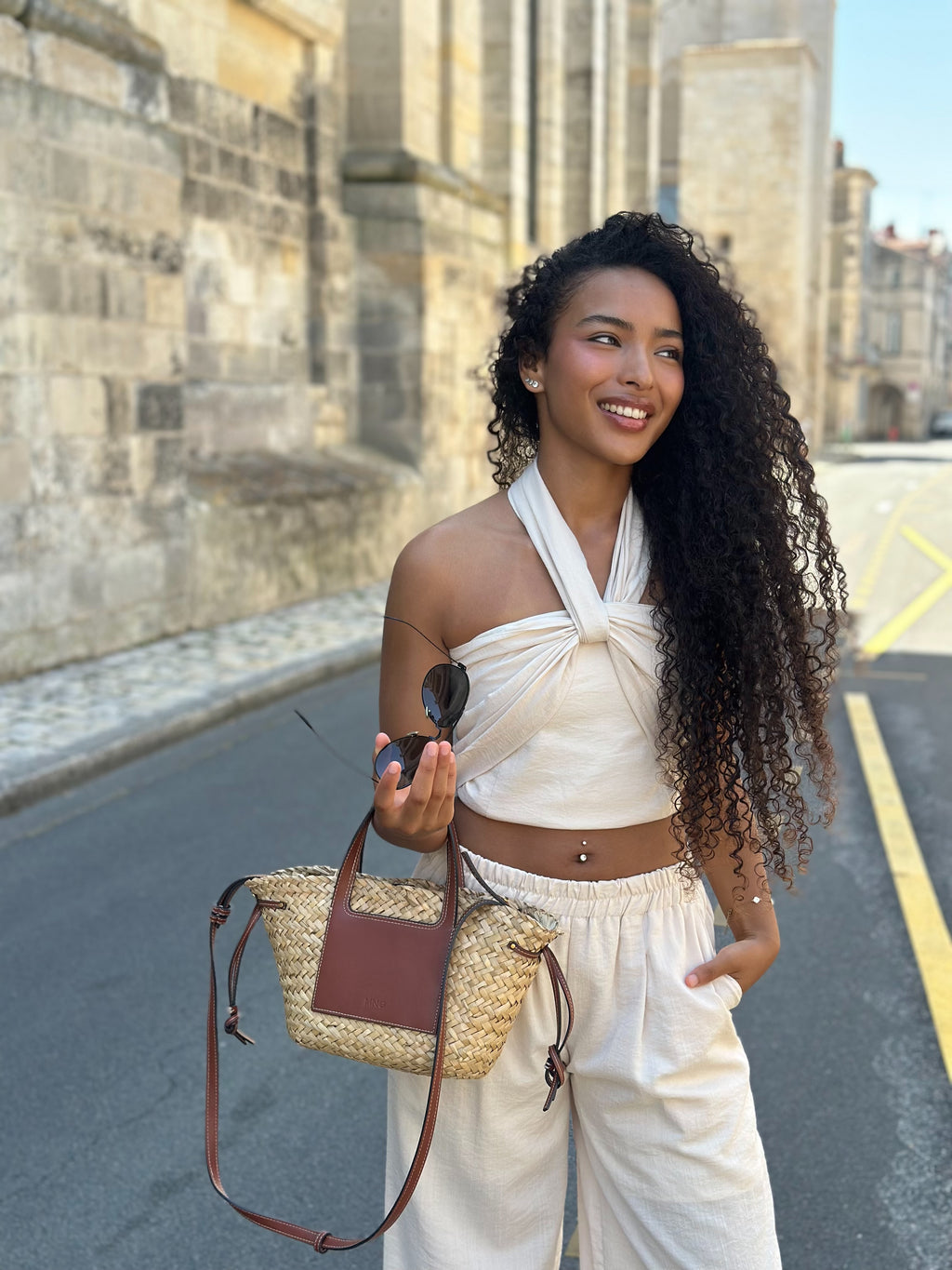 Ensemble bustier + pantalon * Bianca *