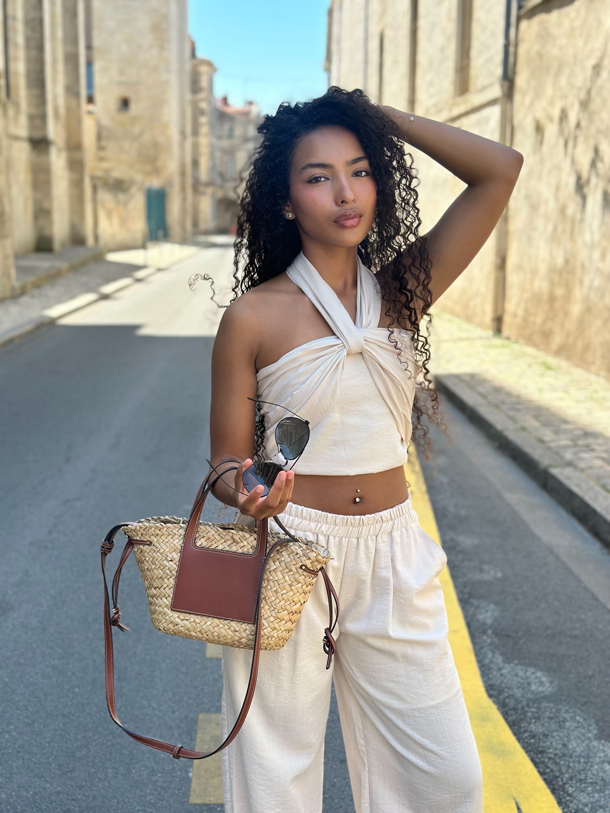 Ensemble bustier + pantalon * Bianca *