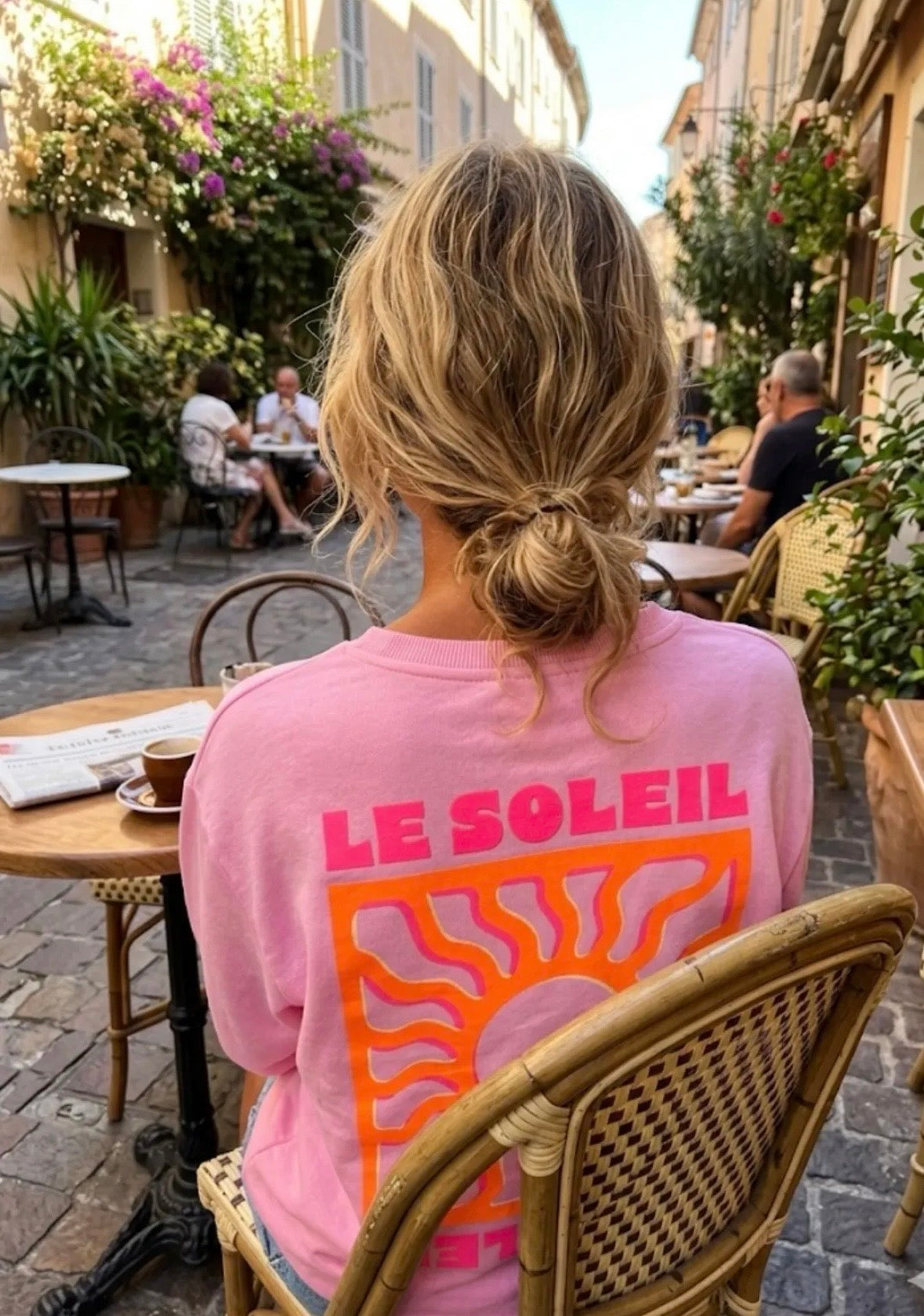 Sweat-shirt * Soleil * ☀️ fluo