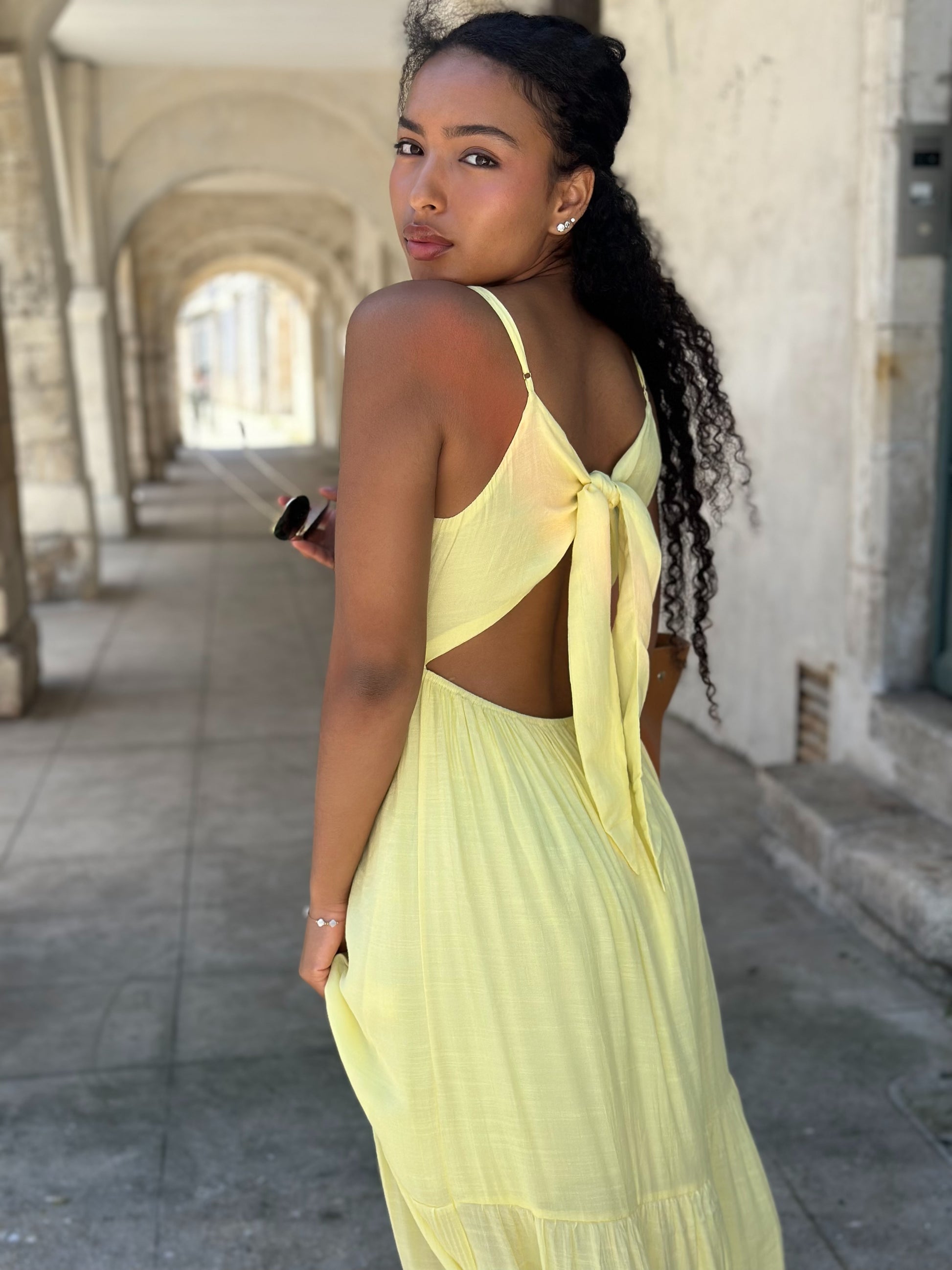 Robe dos-nus * Inès *