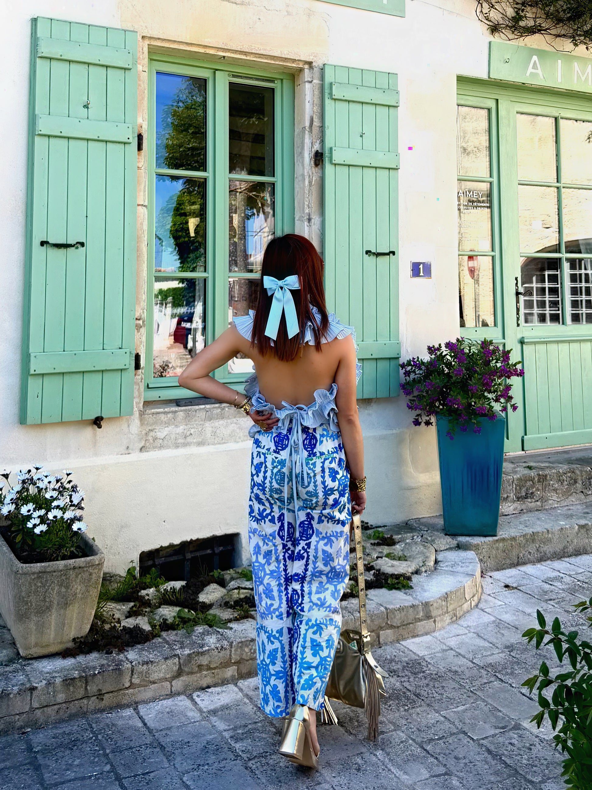 Haut dos-nus * Flora *