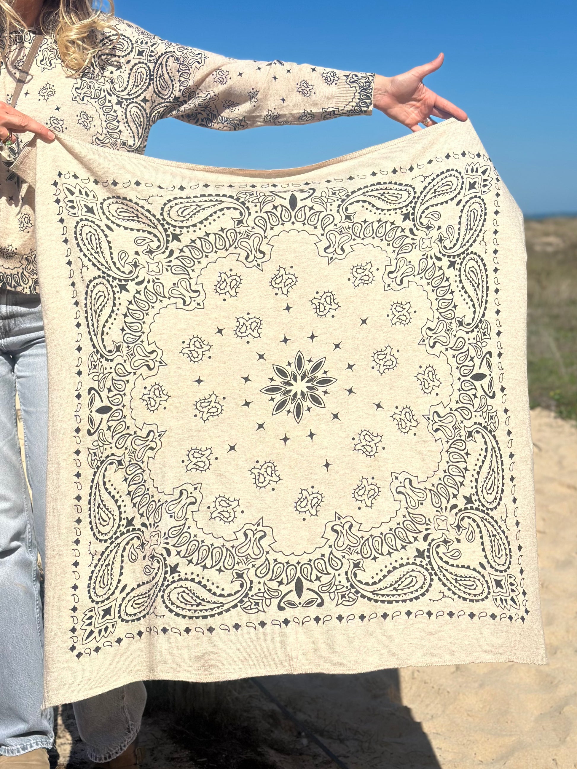 Écharpe carré * Bandana *