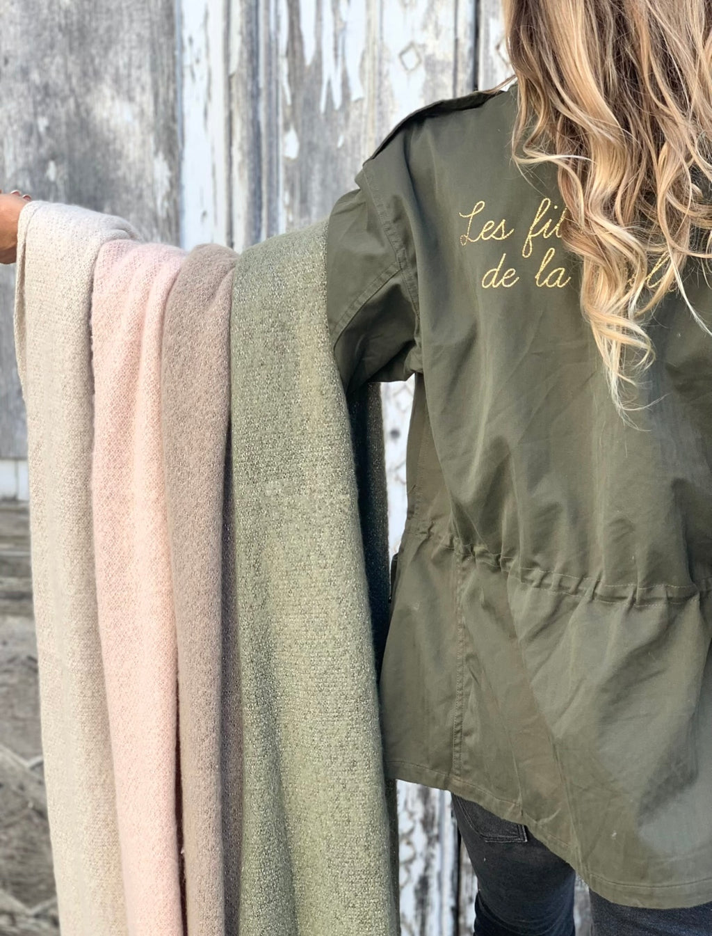 Écharpe douce * Pyron * paillettes