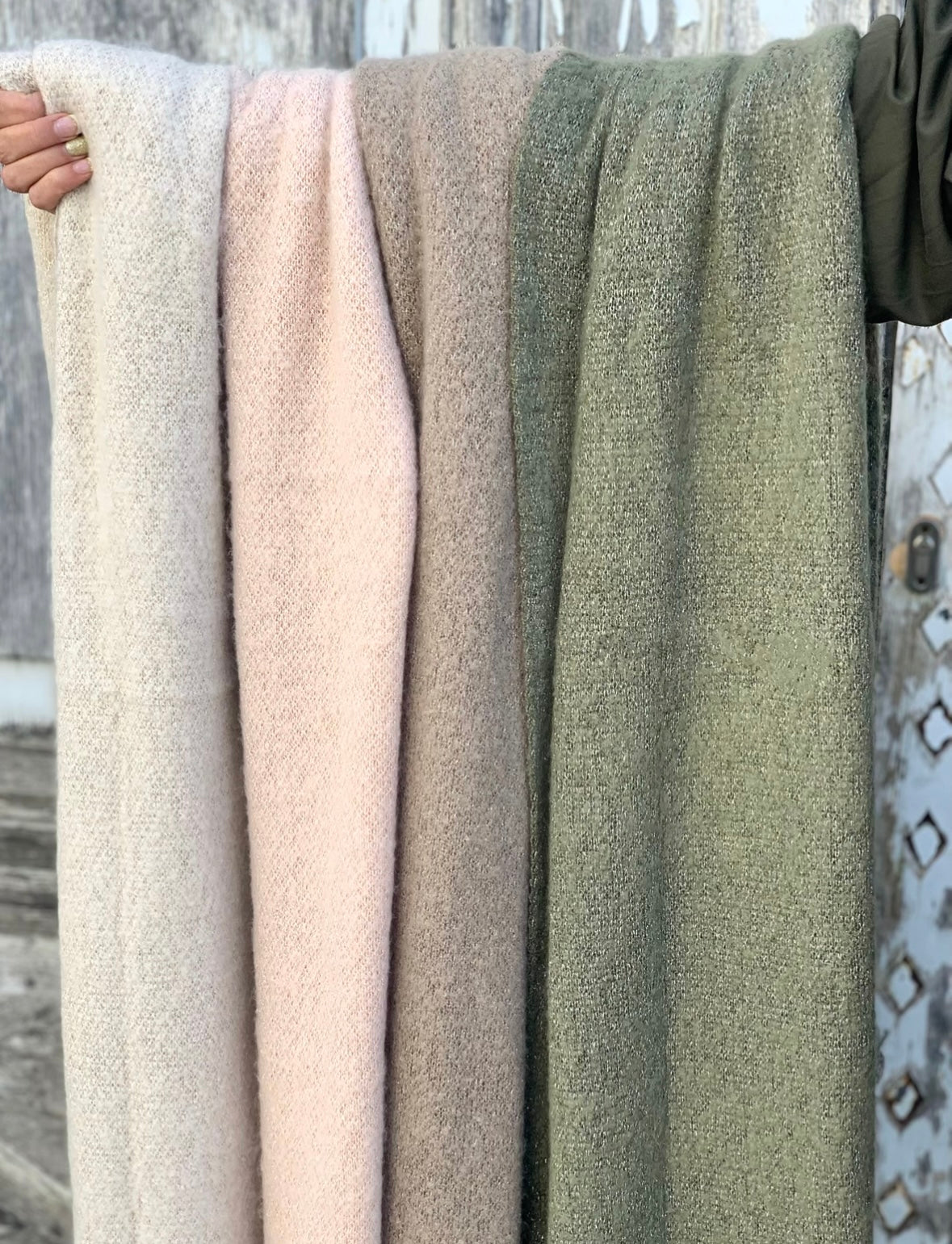 Écharpe douce * Pyron * paillettes