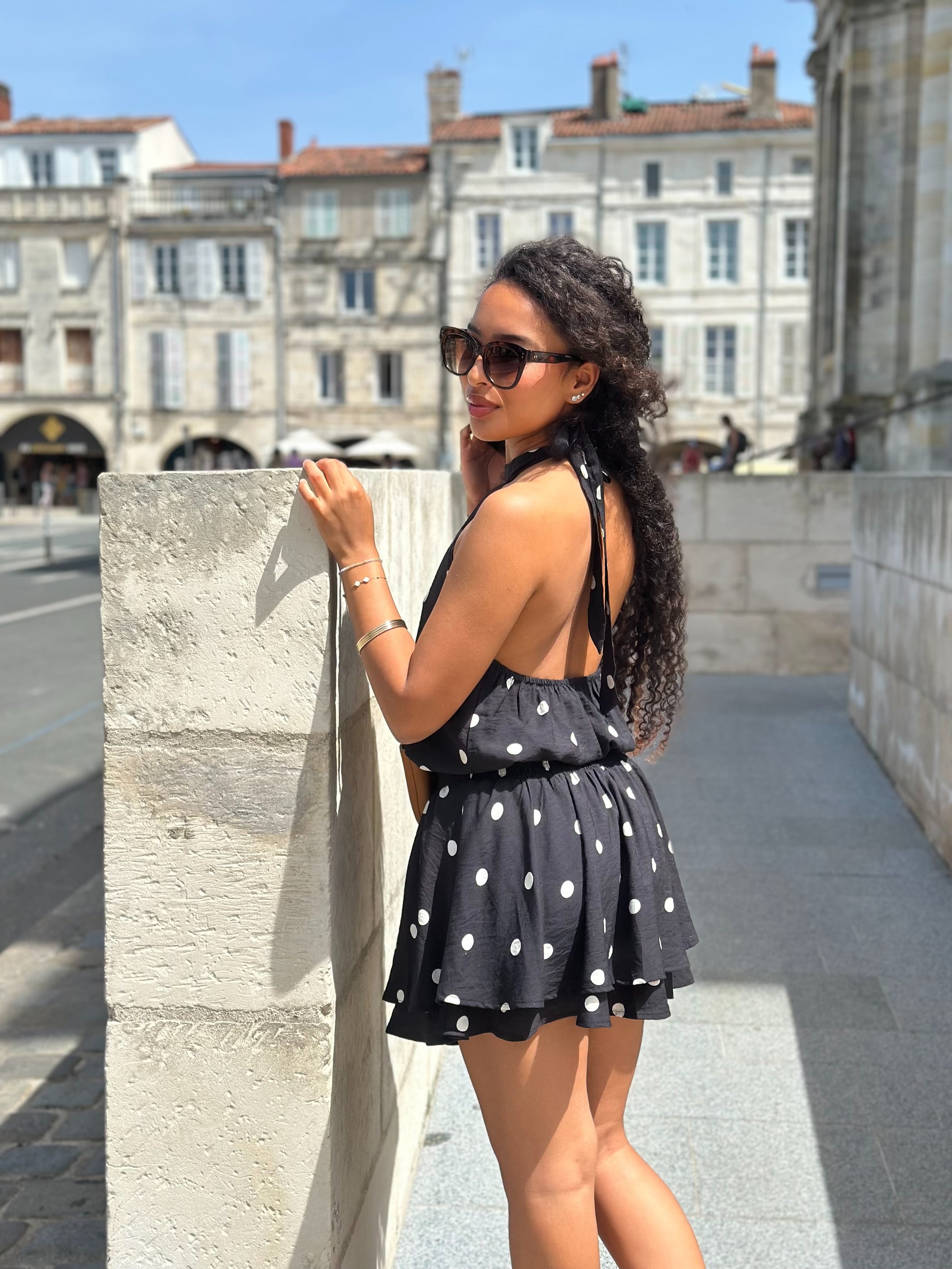 Robe dos-nus * Baby doll *
