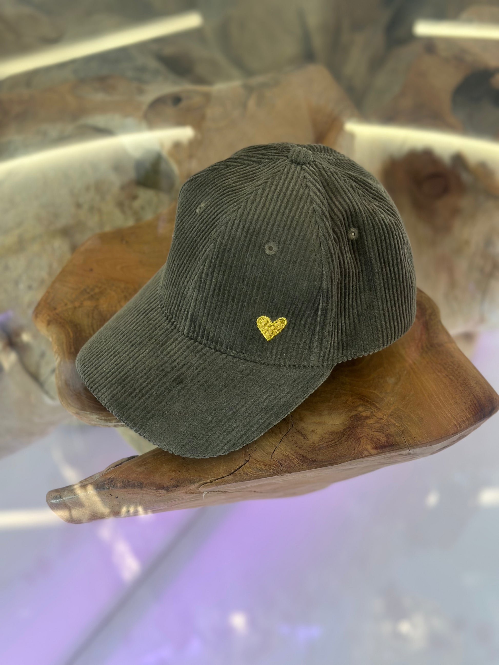 Casquette en velours * Cœur ♥️ *