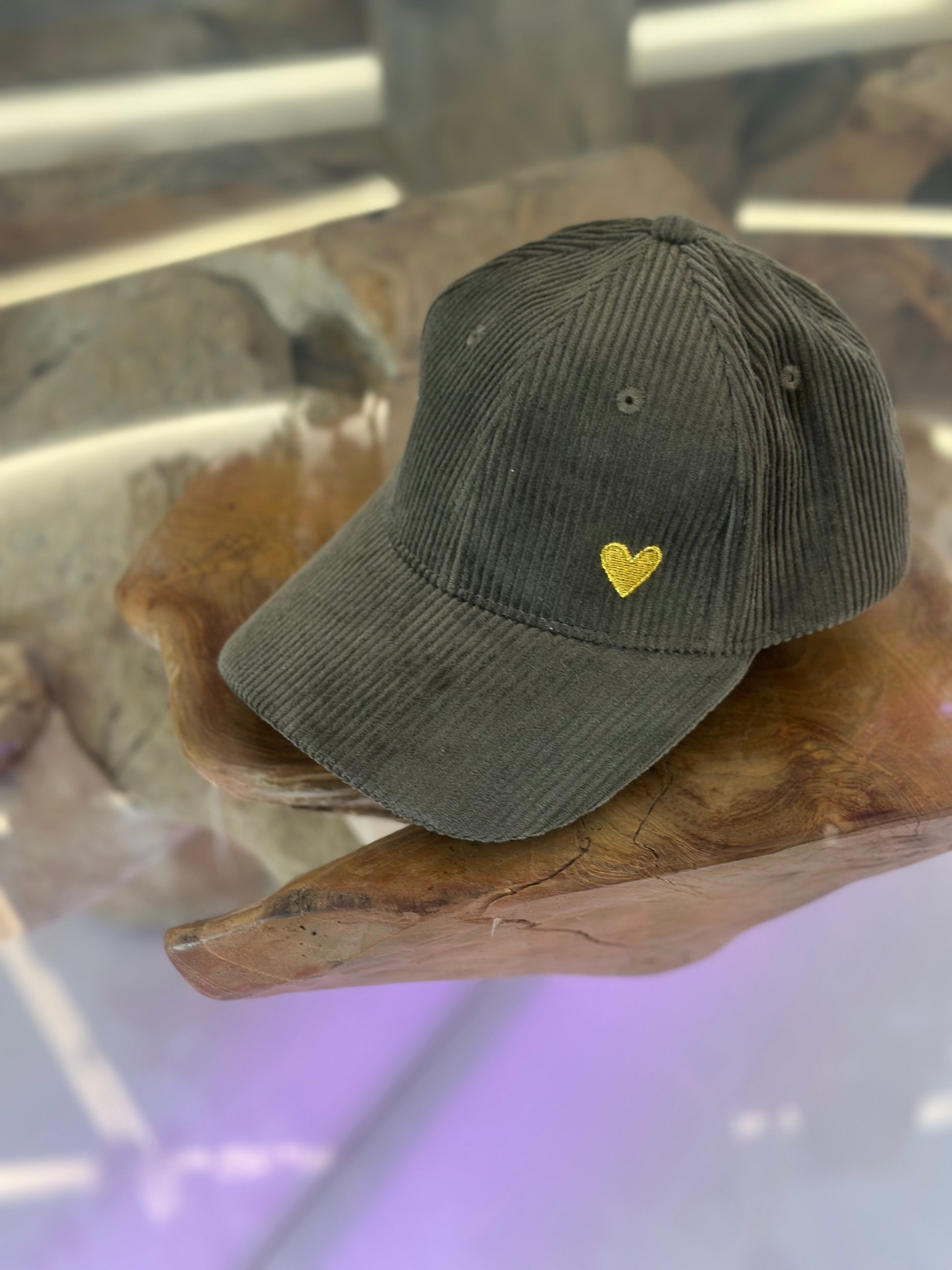 Casquette en velours * Cœur ♥️ *