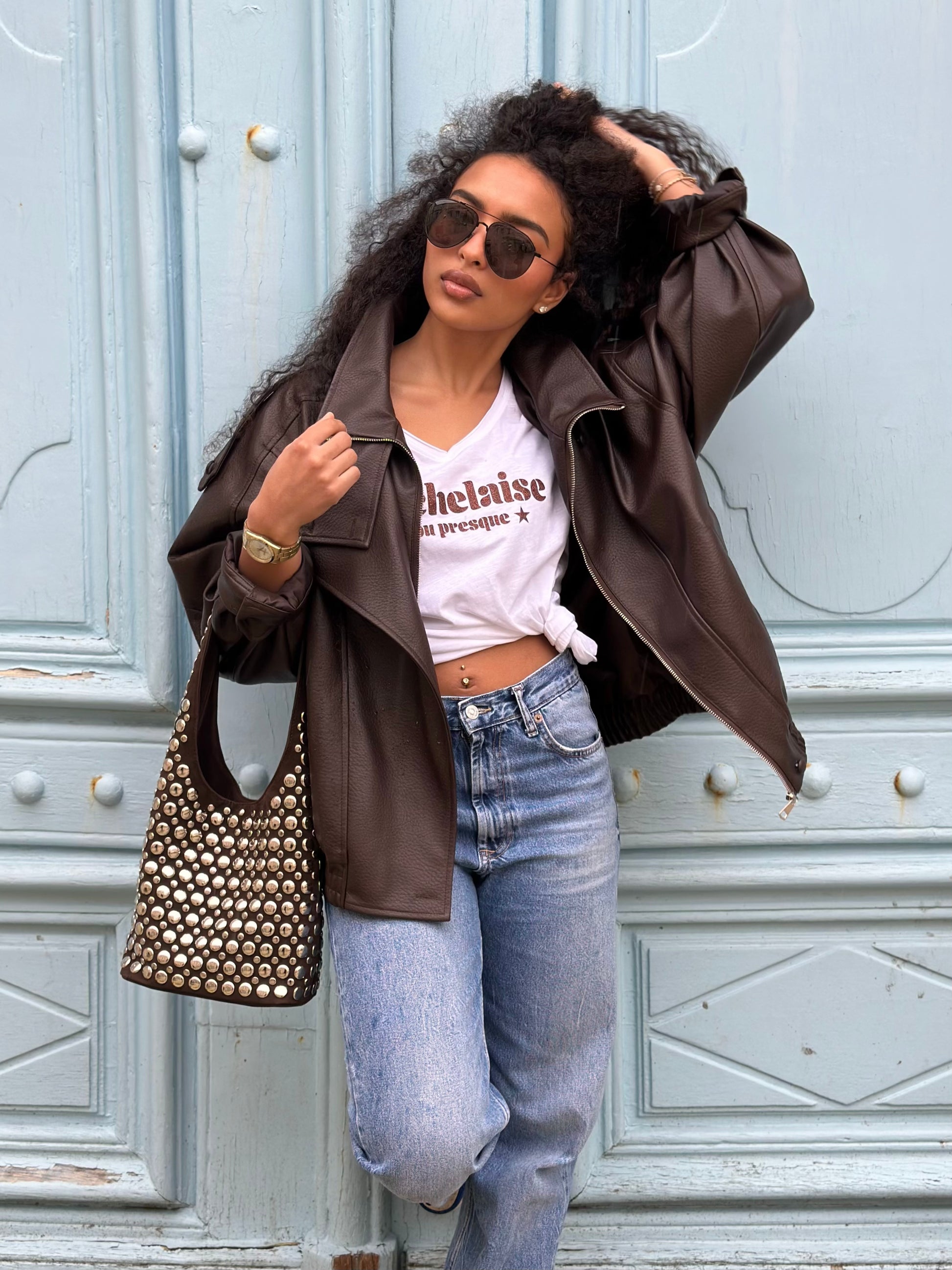 Veste biker oversize * Oanez *