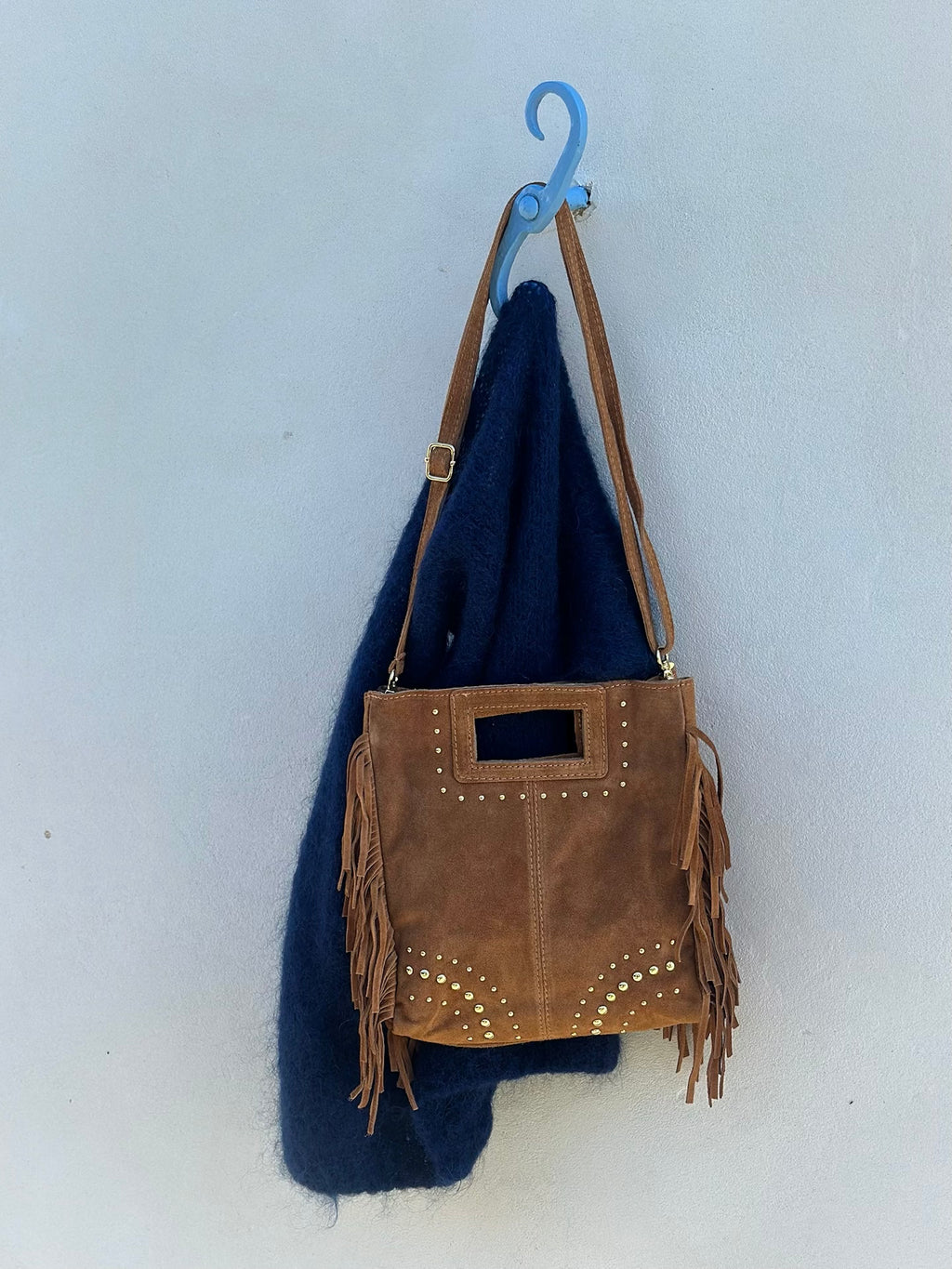 Sac franges à bandoulière * Aby *