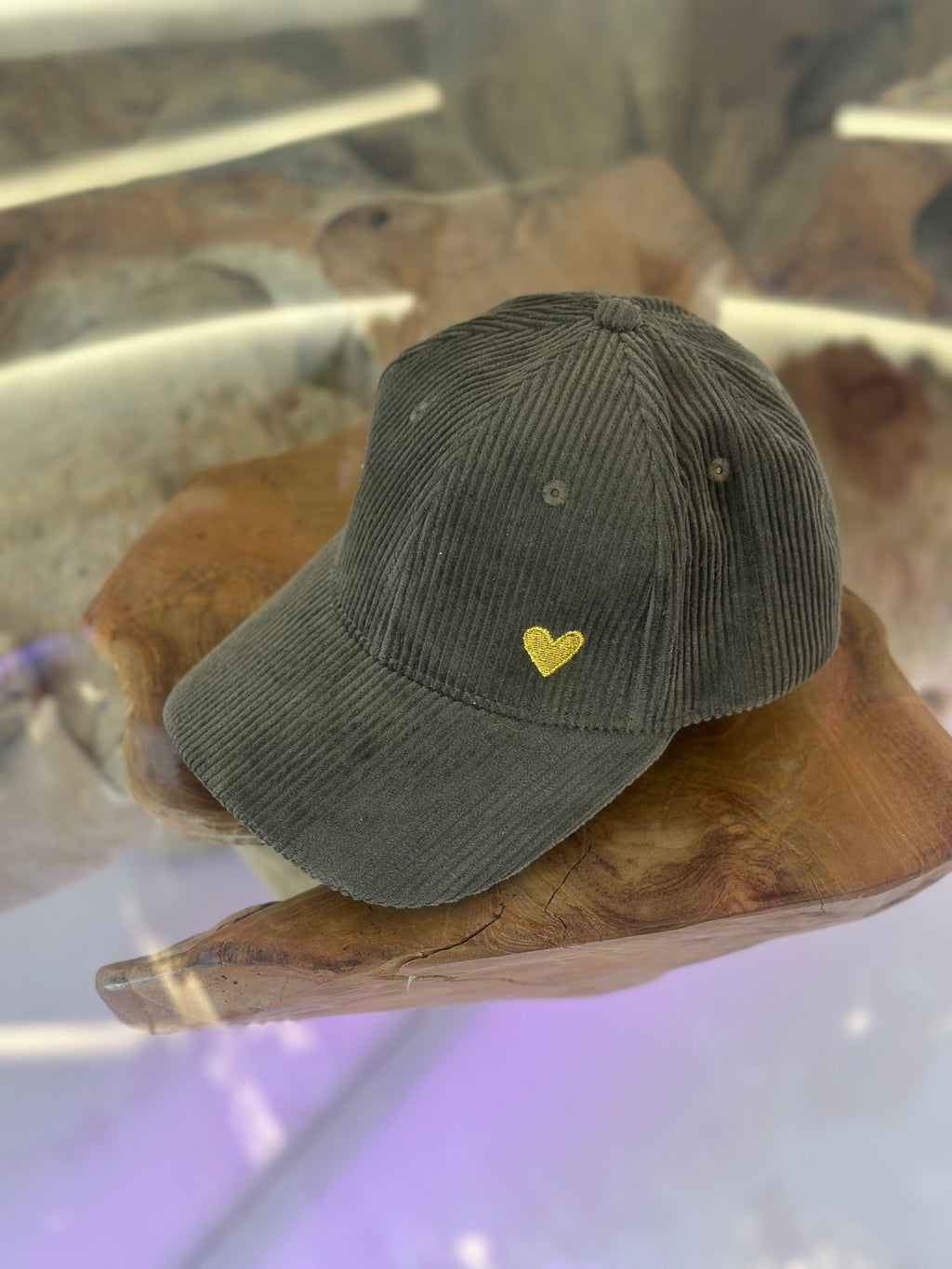 Casquette en velours * Cœur ♥️ *