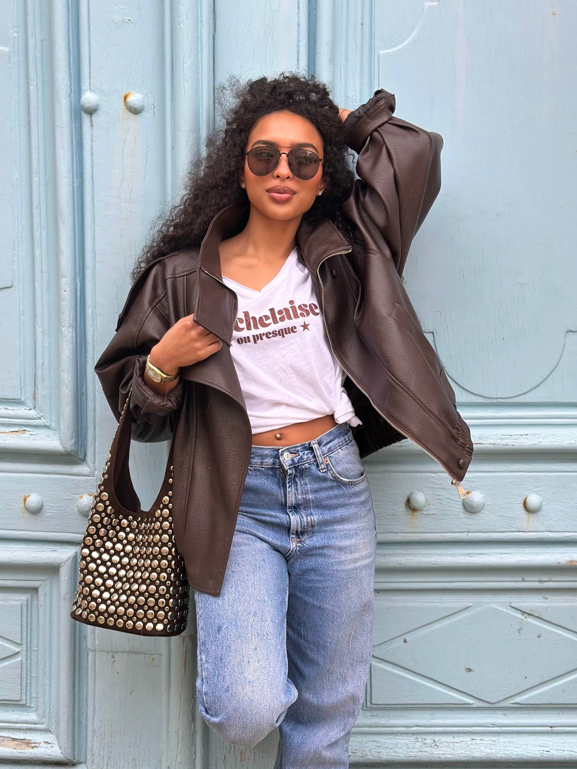 Veste biker oversize * Oanez *