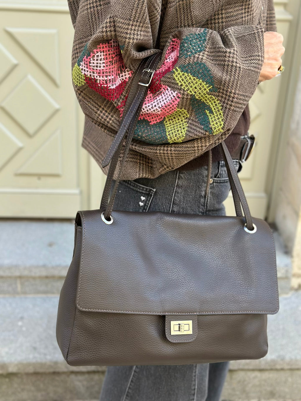 Sac maxi en cuir MILANO