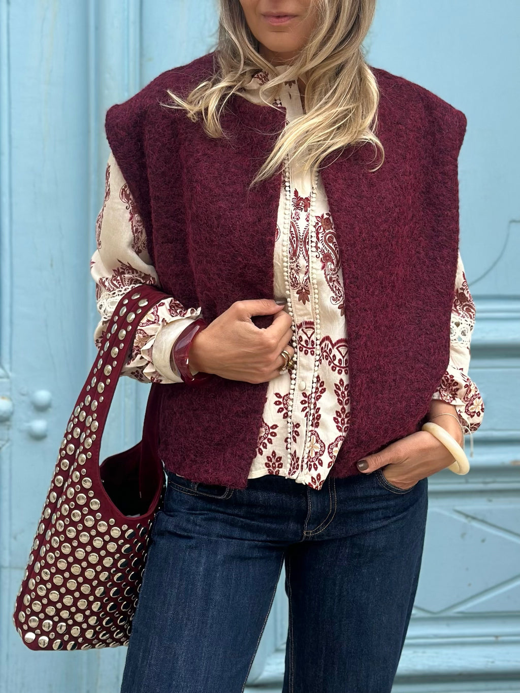 Veste sans manches * Carine *