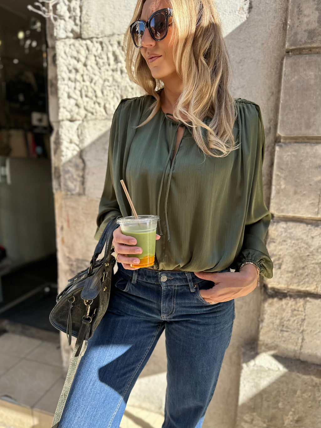 Blouse  satinée ENRIKITA